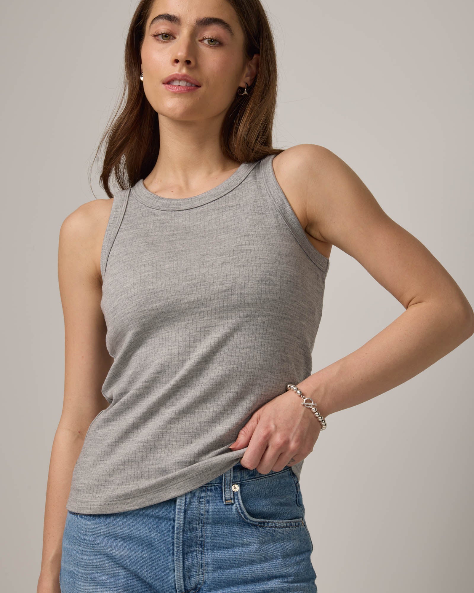 Lily Ribbed Tank - Image 4